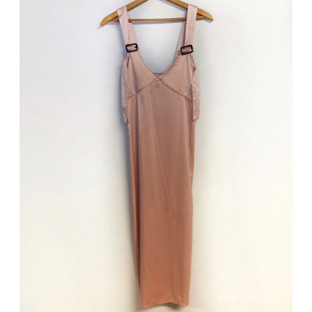 Silk Maxi with Buckle Straps